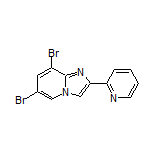 6,8-Dibromo-2-(2-pyridyl)imidazo[1,2-a]pyridine