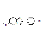 2-(4-Chlorophenyl)-6-methoxyimidazo[1,2-a]pyridine