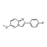 2-(4-Fluorophenyl)-6-methoxyimidazo[1,2-a]pyridine