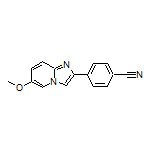 4-(6-Methoxyimidazo[1,2-a]pyridin-2-yl)benzonitrile