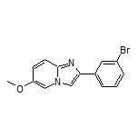 2-(3-Bromophenyl)-6-methoxyimidazo[1,2-a]pyridine