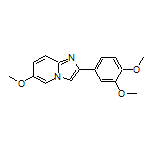 2-(3,4-Dimethoxyphenyl)-6-methoxyimidazo[1,2-a]pyridine