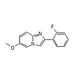 2-(2-Fluorophenyl)-6-methoxyimidazo[1,2-a]pyridine