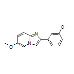 6-Methoxy-2-(3-methoxyphenyl)imidazo[1,2-a]pyridine