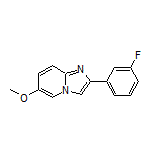 2-(3-Fluorophenyl)-6-methoxyimidazo[1,2-a]pyridine