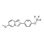 6-Methoxy-2-[4-(trifluoromethoxy)phenyl]imidazo[1,2-a]pyridine