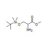 Methyl 2-Amino-3-[(tert-butyldimethylsilyl)oxy]propanoate