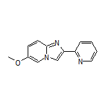 6-Methoxy-2-(2-pyridyl)imidazo[1,2-a]pyridine