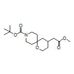 Methyl 2-(9-Boc-1-oxa-9-azaspiro[5.5]undecan-4-yl)acetate