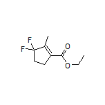 Ethyl 3,3-Difluoro-2-methyl-1-cyclopentenecarboxylate