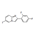 2-(2,4-Difluorophenyl)-6-iodoimidazo[1,2-a]pyridine