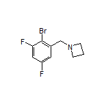 1-(2-Bromo-3,5-difluorobenzyl)azetidine