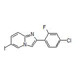 2-(4-Chloro-2-fluorophenyl)-6-iodoimidazo[1,2-a]pyridine