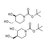 rac-(3R,4R)-1-Boc-4-(hydroxymethyl)piperidin-3-ol