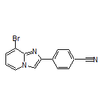 4-(8-Bromoimidazo[1,2-a]pyridin-2-yl)benzonitrile