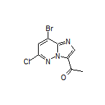 1-(8-Bromo-6-chloroimidazo[1,2-b]pyridazin-3-yl)ethanone