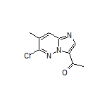 1-(6-Chloro-7-methylimidazo[1,2-b]pyridazin-3-yl)ethanone