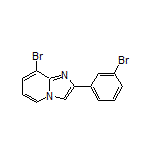 8-Bromo-2-(3-bromophenyl)imidazo[1,2-a]pyridine