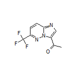 1-[6-(Trifluoromethyl)imidazo[1,2-b]pyridazin-3-yl]ethanone