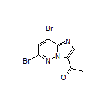 1-(6,8-Dibromoimidazo[1,2-b]pyridazin-3-yl)ethanone