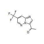 1-[7-(Trifluoromethyl)imidazo[1,2-b]pyridazin-3-yl]ethanone