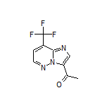 1-[8-(Trifluoromethyl)imidazo[1,2-b]pyridazin-3-yl]ethanone