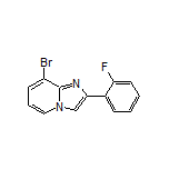 8-Bromo-2-(2-fluorophenyl)imidazo[1,2-a]pyridine