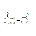 8-Bromo-2-(3-methoxyphenyl)imidazo[1,2-a]pyridine