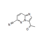 3-Acetylimidazo[1,2-b]pyridazine-6-carbonitrile