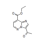 Ethyl 3-Acetylimidazo[1,2-b]pyridazine-8-carboxylate