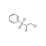 [(2-Chloro-1-fluoroethyl)sulfonyl]benzene