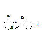 8-Bromo-2-(2-bromo-4-methoxyphenyl)imidazo[1,2-a]pyridine