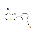 3-(8-Bromoimidazo[1,2-a]pyridin-2-yl)benzonitrile