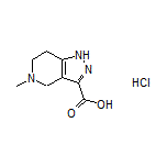 5-Methyl-4,5,6,7-tetrahydro-1H-pyrazolo[4,3-c]pyridine-3-carboxylic Acid Hydrochloride