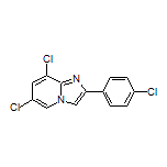 6,8-Dichloro-2-(4-chlorophenyl)imidazo[1,2-a]pyridine