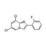 6,8-Dichloro-2-(2-fluorophenyl)imidazo[1,2-a]pyridine