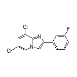 6,8-Dichloro-2-(3-fluorophenyl)imidazo[1,2-a]pyridine