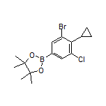 3-Bromo-5-chloro-4-cyclopropylphenylboronic Acid Pinacol Ester