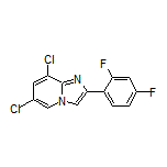 6,8-Dichloro-2-(2,4-difluorophenyl)imidazo[1,2-a]pyridine