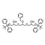 10-(Benzyloxy)-2,2,18,18-tetramethyl-3,3,17,17-tetraphenyl-4,8,12,16-tetraoxa-3,17-disilanonadecane-6,14-diol