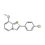 2-(4-Chlorophenyl)-8-methoxyimidazo[1,2-a]pyridine