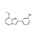 2-(3-Bromophenyl)-8-methoxyimidazo[1,2-a]pyridine