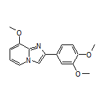 2-(3,4-Dimethoxyphenyl)-8-methoxyimidazo[1,2-a]pyridine