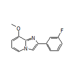 2-(3-Fluorophenyl)-8-methoxyimidazo[1,2-a]pyridine