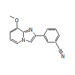 3-(8-Methoxyimidazo[1,2-a]pyridin-2-yl)benzonitrile