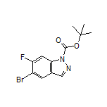 5-Bromo-1-Boc-6-fluoro-1H-indazole