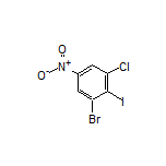 1-Bromo-3-chloro-2-iodo-5-nitrobenzene