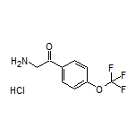 2-Amino-1-[4-(trifluoromethoxy)phenyl]ethanone Hydrochloride