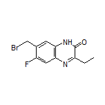 7-(Bromomethyl)-3-ethyl-6-fluoroquinoxalin-2(1H)-one