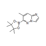 7-Methylimidazo[1,2-b]pyridazine-6-boronic Acid Pinacol Ester